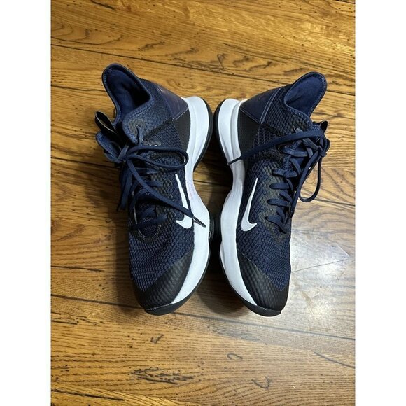 Nike Lebron Witness IV TB (Mens Size 9.5) Shoes CV4004 401 Midnight Navy White main image 8